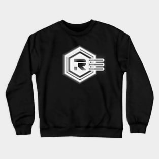 Recognizer Glowing (White) Crewneck Sweatshirt